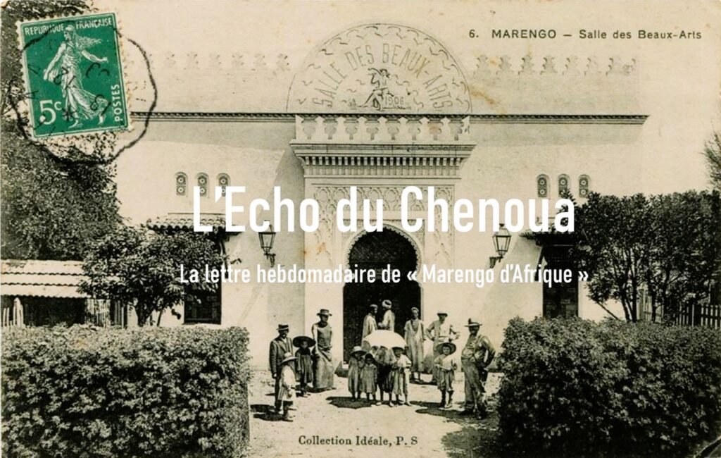 l'Echo du Chenoua, la lettre d'abonnement au site Marengo d'Afrique