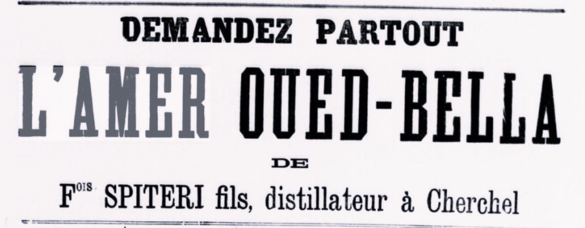 Amer de l'Oued Bella publicité